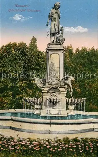 AK / Ansichtskarte Hannover Gaenseliesel Brunnen Kat. Hannover