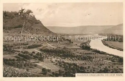 AK / Ansichtskarte Kloster Engelberg Landschaftspanorama mit Main Kat. Grossheubach