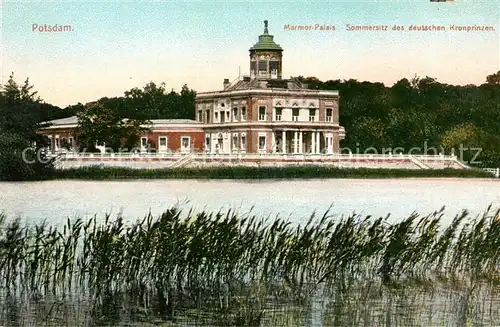 AK / Ansichtskarte Potsdam Marmorpalais Sommersitz des deutschen Kronprinzen Kat. Potsdam