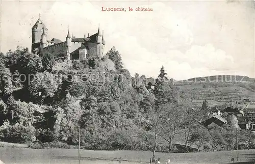 AK / Ansichtskarte Lucens Chateau Schloss Kat. Lucens