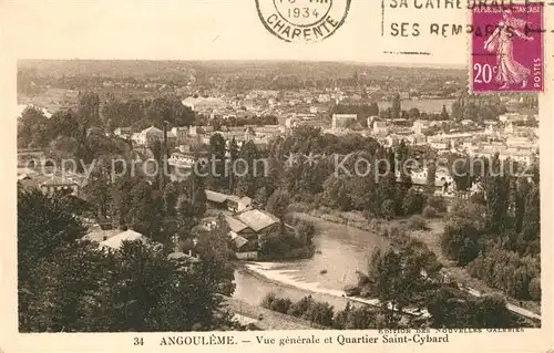 AK / Ansichtskarte Angouleme Quartier Saint Cybard Kat. Angouleme