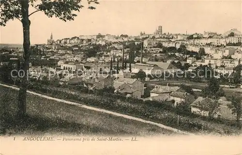 AK / Ansichtskarte Angouleme Vue pris de Saitn Martin Kat. Angouleme