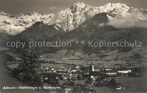 AK / Ansichtskarte Admont Kaernten mit Natterriegel und Hexenturm