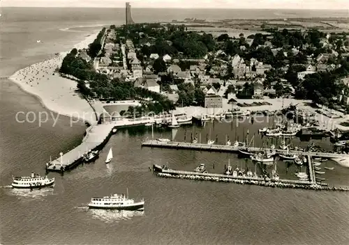 AK / Ansichtskarte Laboe Fliegeraufnahme Marine Ehrenmal Kat. Laboe