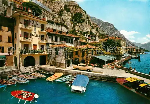 AK / Ansichtskarte Limone Lago di Garda Hotel Baldo