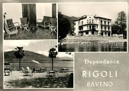 AK / Ansichtskarte Baveno Lago Maggiore Hotel Rigoli