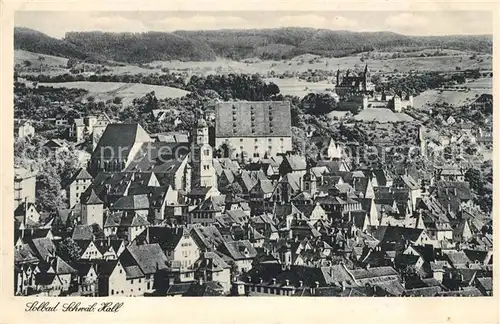 AK / Ansichtskarte Schwaebisch Hall Panorama Solbad Kat. Schwaebisch Hall