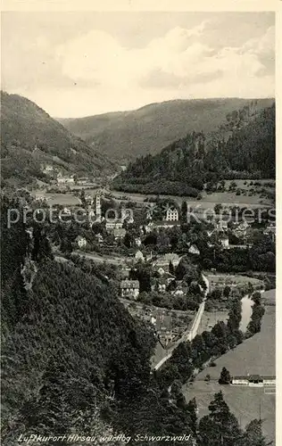 AK / Ansichtskarte Hirsau Panorama Luftkurort im Schwarzwald Kat. Calw