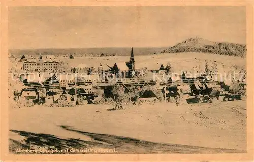 AK / Ansichtskarte Altenberg Erzgebirge mit Geising Kat. Geising