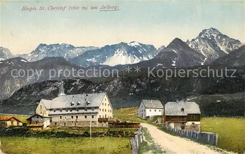 AK / Ansichtskarte Arlberg Hospiz St. Christof Kat. Oesterreich