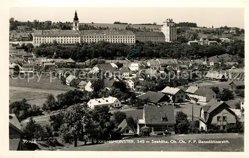 AK / Ansichtskarte Kremsmuenster mit Benediktinerstift Kat. Kremsmuenster