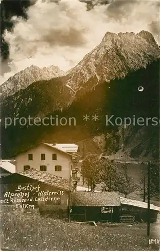 AK / Ansichtskarte Hinterriss Tirol Gasthof Alpenhof Kat. Vomp