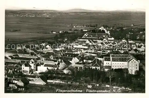 AK / Ansichtskarte Trautmannsdorf Leitha Fliegeraufnahme Kat. Trautmannsdorf an der Leitha