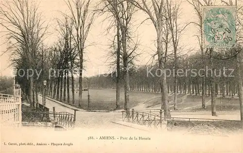 AK / Ansichtskarte Amiens Parc de la Hotoie Kat. Amiens