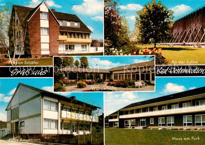 AK / Ansichtskarte Bad Westernkotten Pension Schaefer Haus