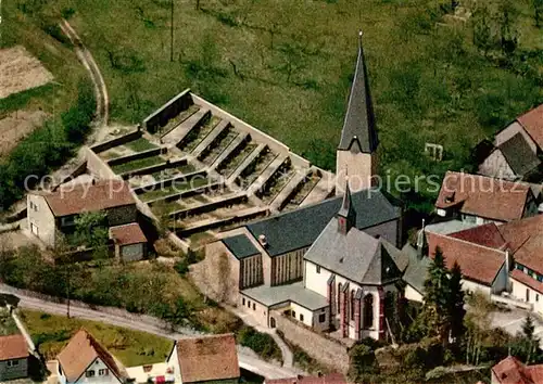 AK / Ansichtskarte Hessenthal Spessart Fliegeraufnahme Wallfahrtskirche Kat. Mespelbrunn