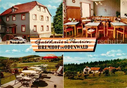 AK / Ansichtskarte Bremhof Odenwald Gasthaus und Pension Kat. Michelstadt