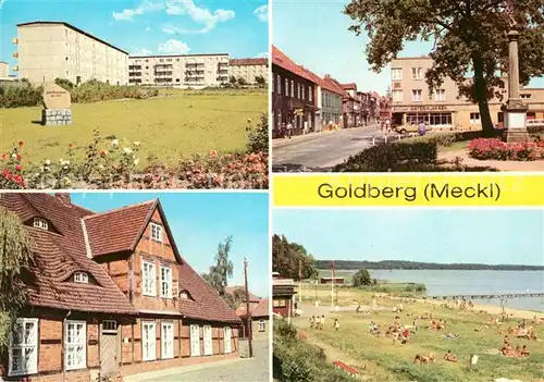 AK / Ansichtskarte Goldberg Mecklenburg Kreisheimatmuseum See  Kat. Goldberg Mecklenburg
