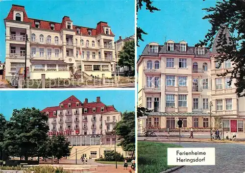 AK / Ansichtskarte Heringsdorf Ostseebad Usedom Ferienheime Kat. Heringsdorf