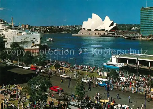 AK / Ansichtskarte Sydney New South Wales Circular Quay with Overseas Terminal Kat. Sydney