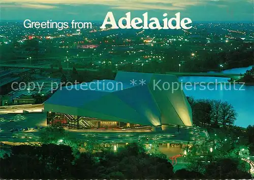 AK / Ansichtskarte Adelaide Festival Theatre by night Kat. Adelaide