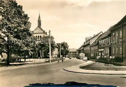 AK / Ansichtskarte Hasselfelde Am Markt Kat. Hasselfelde