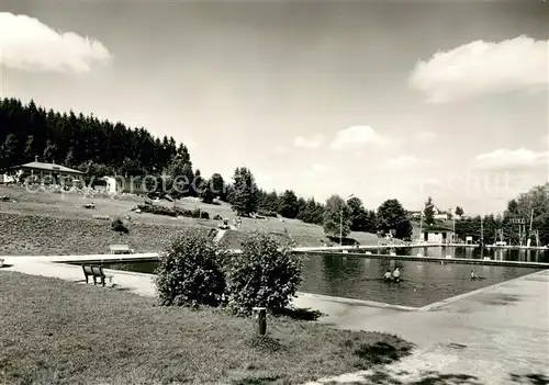 AK / Ansichtskarte Adorf Vogtland Schwimmbad Kat. Adorf