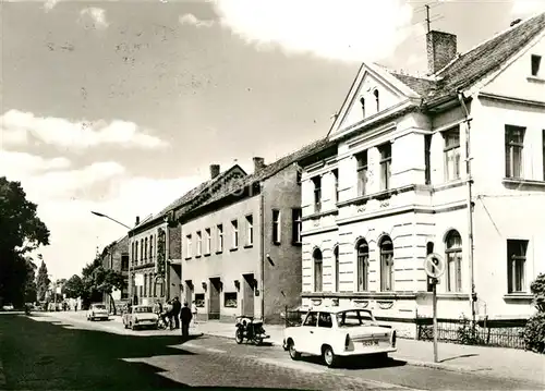 AK / Ansichtskarte Kloetze Bahnhofstrasse Kat. Kloetze