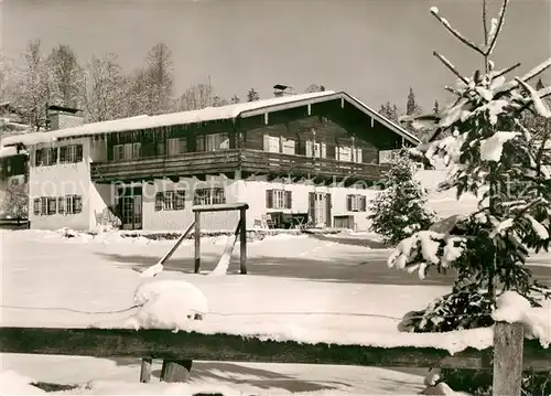 AK / Ansichtskarte Schoenau Berchtesgaden Haus Niedersachsen Winter Kat. Berchtesgaden