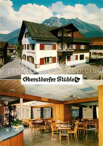 AK / Ansichtskarte Oberstdorf Oberstdorfer Stueble Kat. Oberstdorf