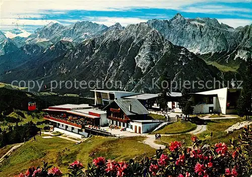 AK / Ansichtskarte Seefeld Tirol Rosshuette Haermelekopf Bahn Wettersteingebirge  Kat. Seefeld in Tirol