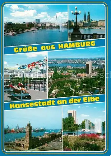 AK / Ansichtskarte Hamburg Teilansichten Kat. Hamburg