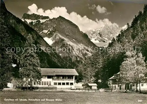 AK / Ansichtskarte Oberstdorf Berggasthof Oytalhaus Schneck Himmelhorn  Kat. Oberstdorf