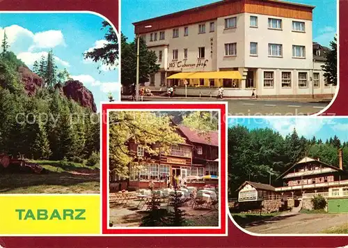 AK / Ansichtskarte Tabarz Aschenberg Hotel Tabarzer Hof Massemuehle  Kat. Tabarz Thueringer Wald