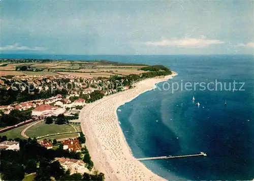 AK / Ansichtskarte Travemuende Ostseebad Fliegeraufnahme Kat. Luebeck