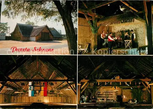 AK / Ansichtskarte Illmitz Puszta Scheune Zigeuner Musikkapelle Inneres Kat. Illmitz