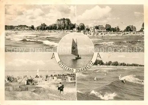 AK / Ansichtskarte Scharbeutz Ostseebad Strandpartien Badespass Kat. Scharbeutz