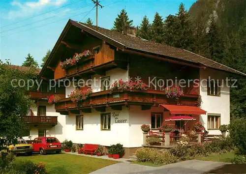 AK / Ansichtskarte Mayrhofen Zillertal Haus Tasser Ferienhaus Pension Kat. Mayrhofen
