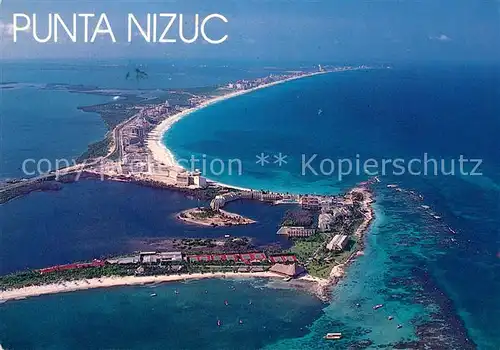 AK / Ansichtskarte Cancun Punta Nizuc vista aerea Kat. Yucatan