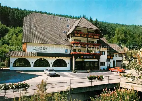 AK / Ansichtskarte Berneck Altensteig Hotel Gasthof Traube im Schwarzwald Kat. Altensteig