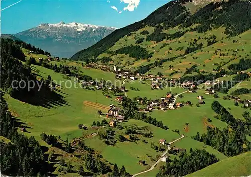 AK / Ansichtskarte Raggal Grosswalsertal gegen Schweizer Berge Kat. Raggal