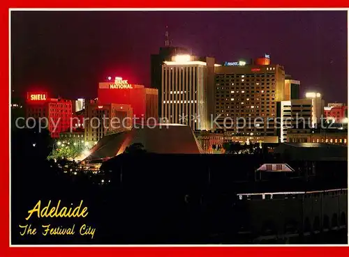 AK / Ansichtskarte Adelaide Skyline at night Kat. Adelaide