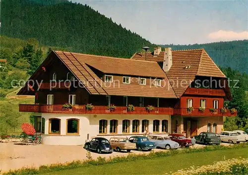 AK / Ansichtskarte Ehlenbogen Gasthof Pension Adler im Schwarzwald Kat. Alpirsbach