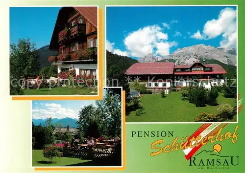 AK / Ansichtskarte Ramsau Dachstein Steiermark Pension Schuetterhof Alpenblick Kat. Ramsau am Dachstein