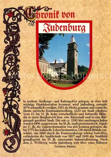 AK / Ansichtskarte Judenburg Steiermark Chronik Kat. Judenburg
