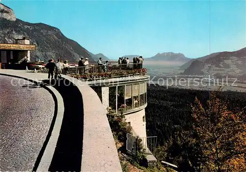 AK / Ansichtskarte Kanzelkehre Tirol Rasthaus Achenseestrasse gegen Unterinntal Wilder Kaiser Kat. Wiesing Schwaz