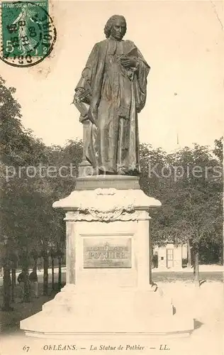 AK / Ansichtskarte Orleans Loiret Statue de Potbier Kat. Orleans