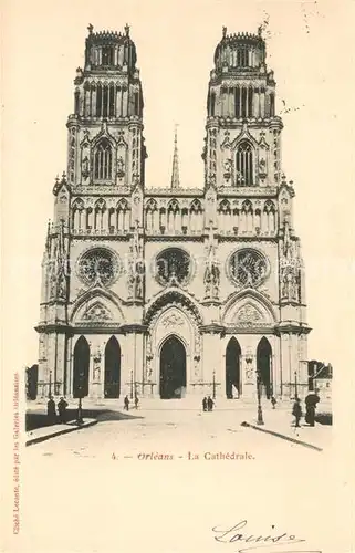 AK / Ansichtskarte Orleans Loiret Cathedrale Kat. Orleans
