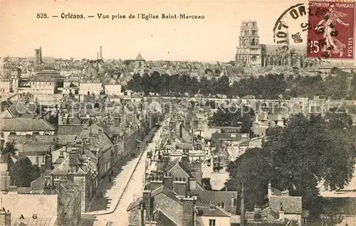 AK / Ansichtskarte Orleans Loiret Vue prise de l`Eglise Saint Marceau Kat. Orleans