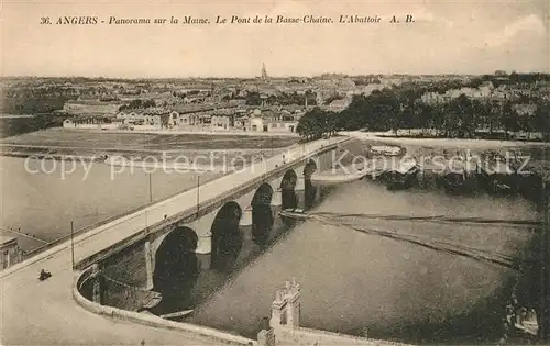 AK / Ansichtskarte Angers Pont de la Basse Chaine Kat. Angers